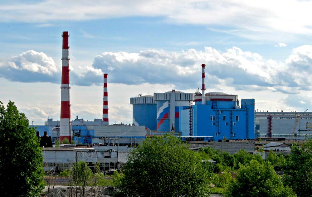 Калининская АЭС. С виду - обычное производство.