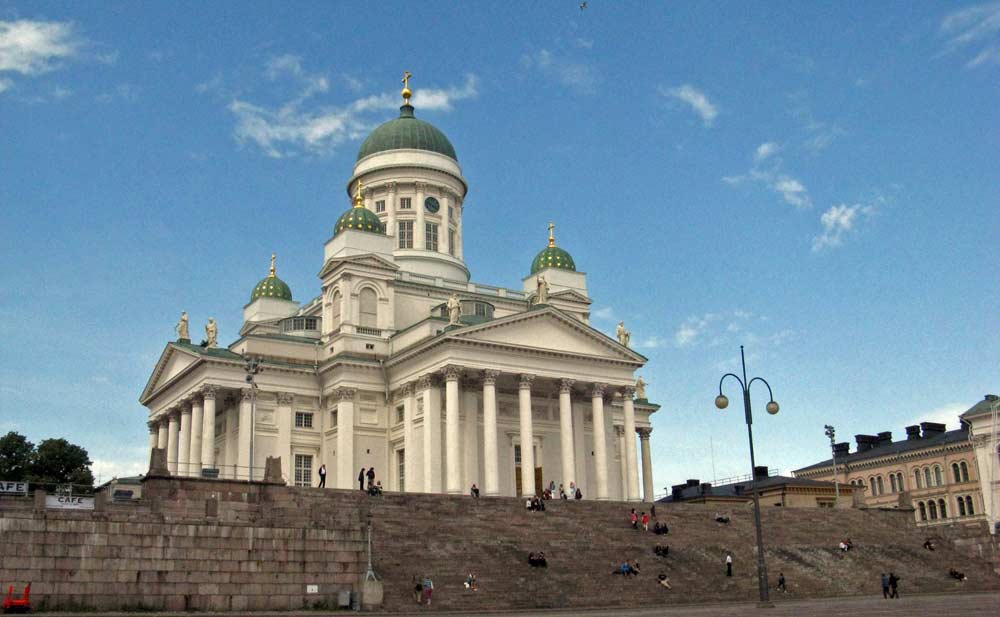 Helsinki Cathedral (built in 1830-1852 for Tsar Nikolay I)