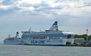 The Silja Line ferry