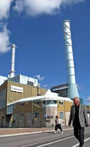 Boiler house in the center of Goteborg