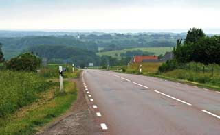 Southern Swedish roads