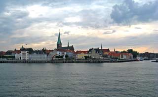 Reaching the Danish coast